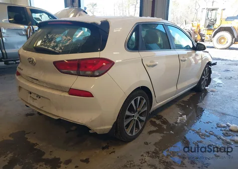 2019 Hyundai Elantra Gt from USA, damaged, VIN KMHH35LE5KU107020